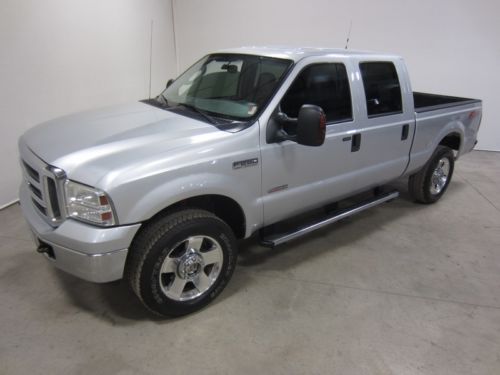 05 ford f250 lariat 6.0l power stroke turbo diesel crew short 80pics