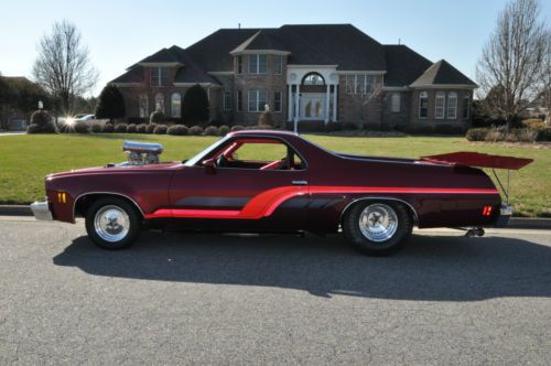 1973 SS El Camino/Chevelle 454 Blown Pro Street Pump Gas Driver, image 2