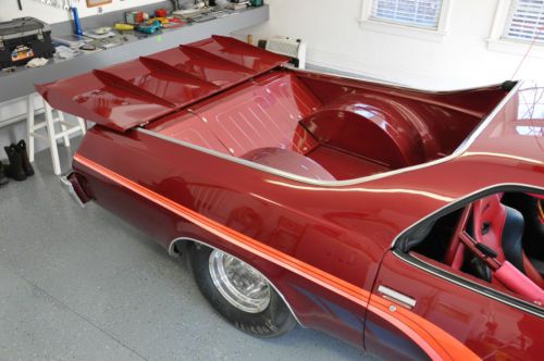 1973 SS El Camino/Chevelle 454 Blown Pro Street Pump Gas Driver, image 12