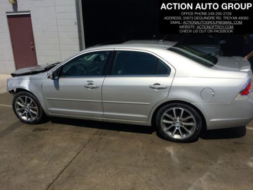 2008 ford fusion sel sedan 4-door 2.3l repairable damaged