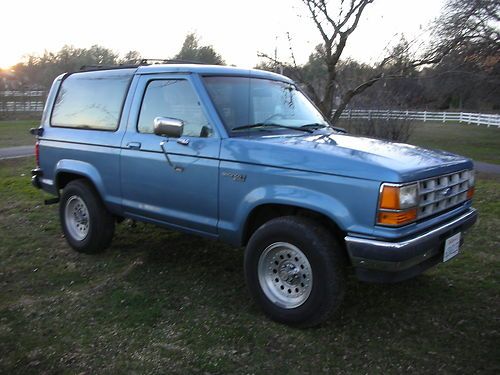 1990 ford bronco 11 xlt auto 4x4