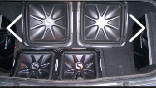 Custom 300c hemi on 24&#039;s custom box kicker subwoofers