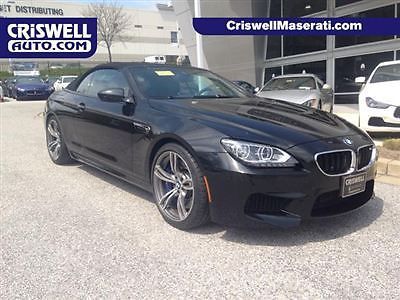 2013 bmw m6 convertible black loaded nav m sport head up carbon fiber one onwer