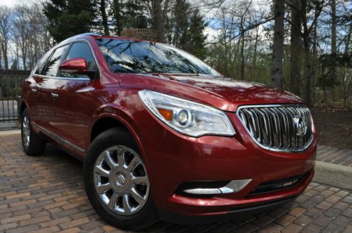 2014 enclave cxl-2 awd .no reserve./leather/navi/pano/camra/dvd/salvage/rebuilt