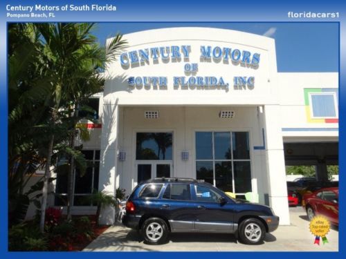 2004 hyundai santa fe 3.5l v6 auto low mileage 1 owner loaded cpo warranty