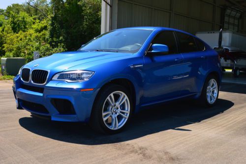 2014 bmw x6 m sport utility 4-door 4.4l turbo factory warranty