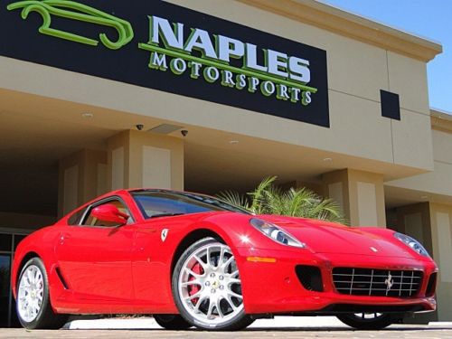 2009 ferrari 599 gtb fiorano 6 speed manual 2-door coupe