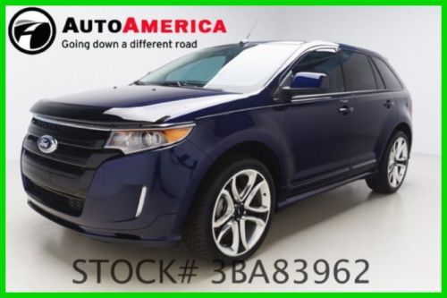 We finance! 32907 miles 2011 ford edge sport