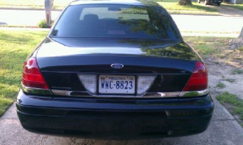 2006 Ford Crown Victoria Police Interceptor Black with Street Appearance Package, US $6,800.00, image 7