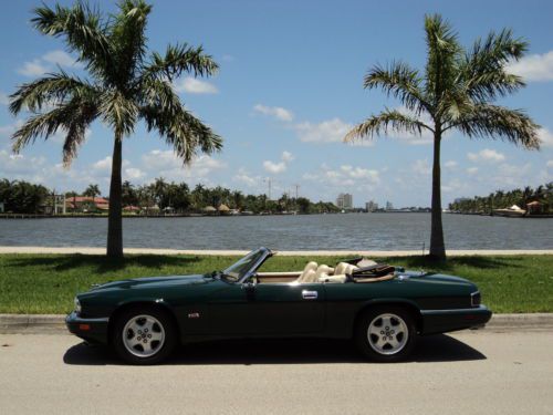 1995 jaguar xjs convertible one owner non smoker super low 55k miles no reserve!