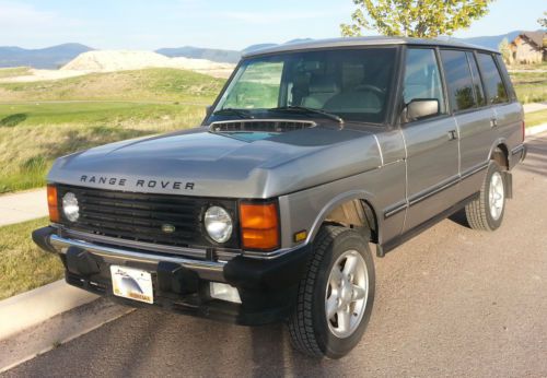 1995 range rover classic lwb 25th anniversary