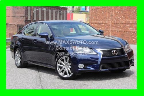 2013 lexus gs 350 awd rebuilt low miles wholesale leather sunroof navigation