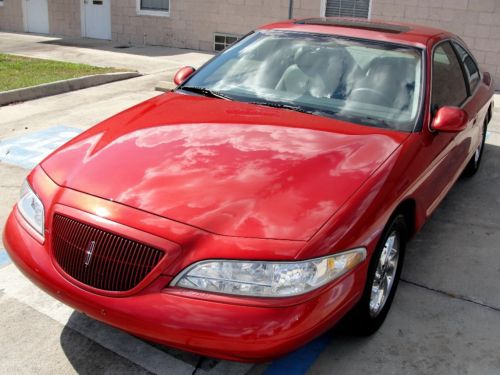 1998 lincoln mark viii 8 lsc 290hp 26mpg clean carfax! no accidents! no reserve