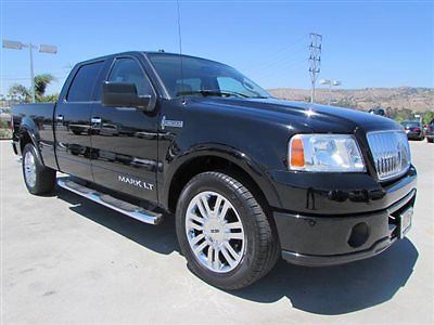 07 lincoln mark lt crew cab black navigation long bed sun roof