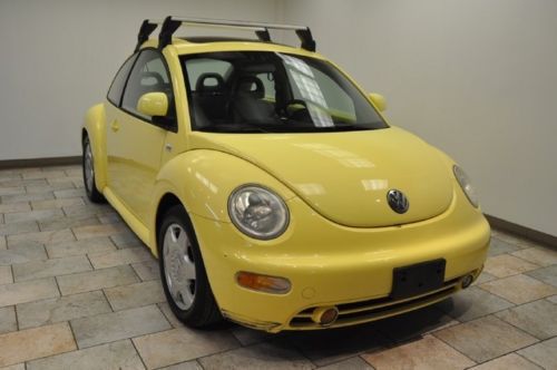 2000 volkswagen beetle 5speed leather sunroof rare yellow