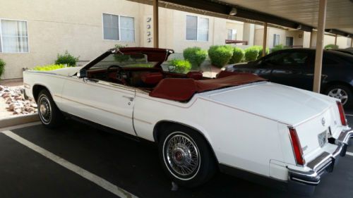 1984 eldorado biarritz convertible.