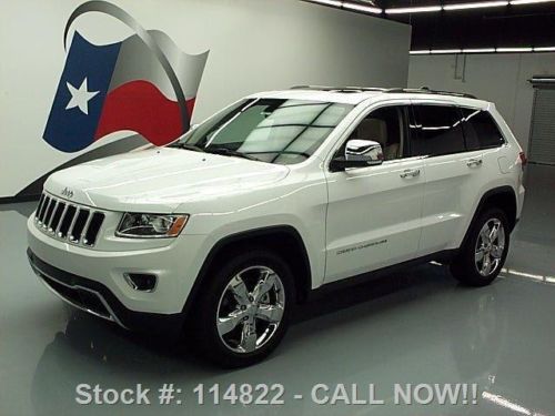 2014 jeep grand cherokee ltd 4x4 hemi sunroof nav 20&#039;s texas direct auto