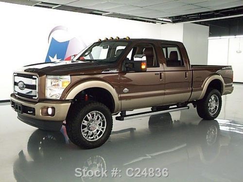 2012 FORD F-250 KING RANCH CREW DIESEL FX4 4X4 NAV 10K TEXAS DIRECT AUTO, US $52,780.00, image 9