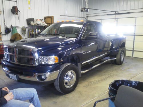 2005 dodge ram 3500 dually larime pear blue,good condiction