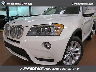 Xdrive28i low miles 4 dr suv automatic gasoline 2.0l l4 fi dohc 16v alpine white