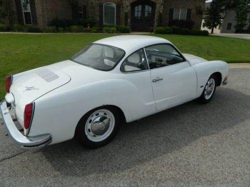 1972 karman ghia coupe white on white good condition