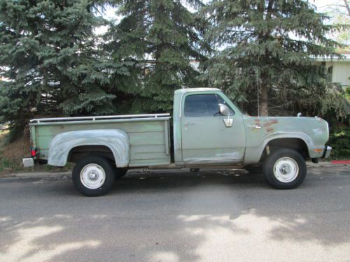 Sell Used 1972 72 Dodge W100 D100 W 100 D 100 Utiline Stepside Long Bed
