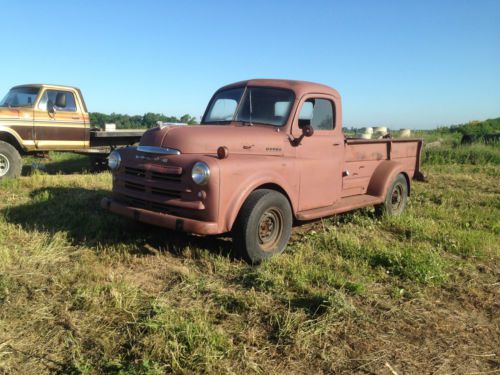 1951 dodge b-1 series 3/4 ton truck on a 1996 dodge 3500 12v cummins chassis