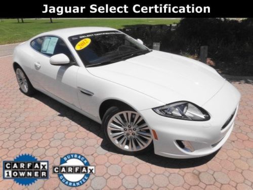 2012 jaguar xk coupe v8 5.0l/305