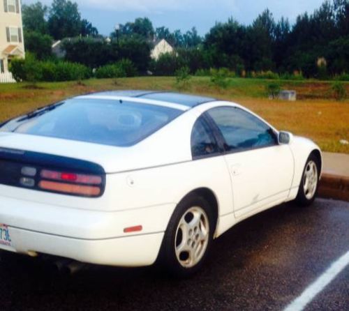 Nissan 300zx (1993), 2 door coupe, white, automatic, leather interior