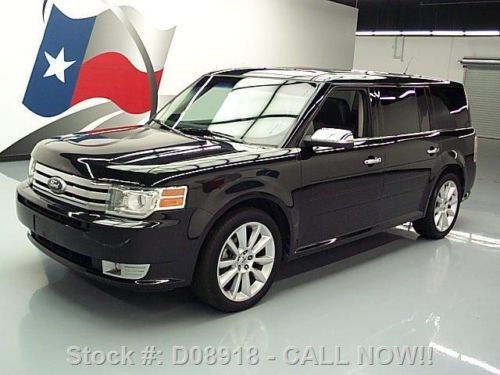 2011 ford flex ltd vista roof htd leather nav dvd 34k!! texas direct auto