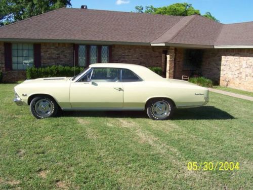 1966 chevrolet chevelle ss real 138 vin