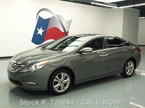 2013 hyundai sonata ltd heated leather sunroof only 28k texas direct auto