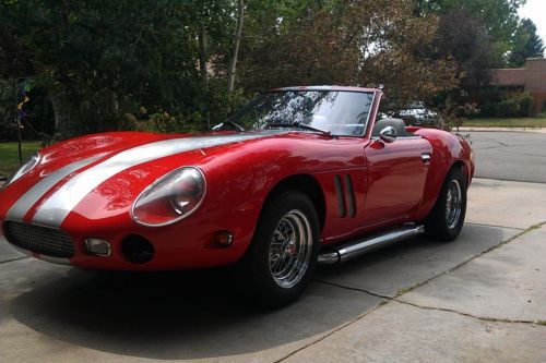 1962 ferr@ri 250 gto spyder velorossa not a lamborghini, shelby cobra, ferrari