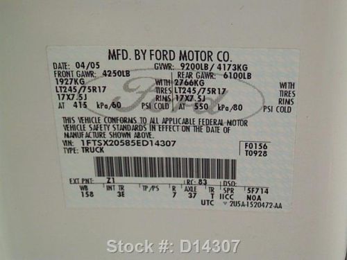 2005 FORD F250 EXT CAB LONGBED UTILITY TOPPER 6PASS 34K TEXAS DIRECT AUTO, US $15,780.00, image 12