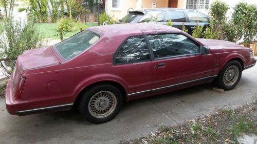 1990 lincoln mk vii lsc special edition