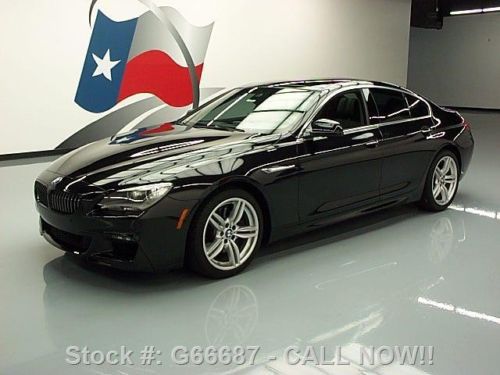 2013 bmw 650i gran coupe m-sport bi turbo sunroof hud texas direct auto