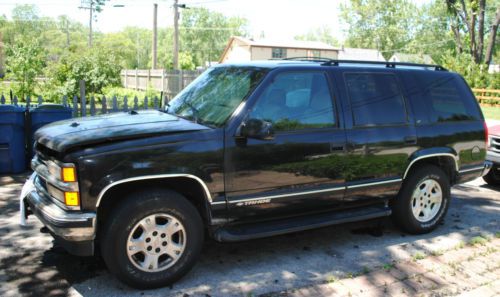 1999 chevy tahoe - parts vehicle -  electrical fire