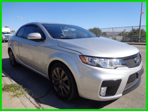 2012 kia forte koup 6-speed manual sunroof coupe rebuildable rebuilder salvage!