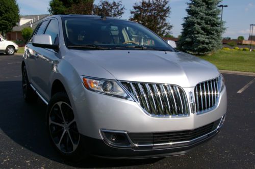 2011 lincoln mkx awd, nav, panroof, headrest dvds, leather, rebuilt, warranty