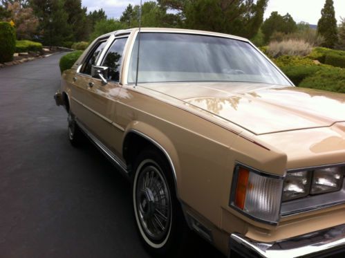 1987 mercury grand marquis ls sedan 4-door 5.0l