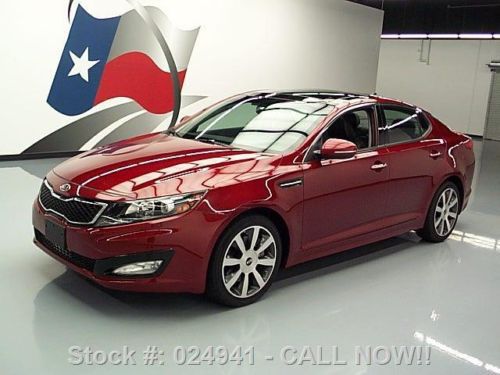 2012 kia optima sx turbo dual sunroof rearview cam 22k texas direct auto