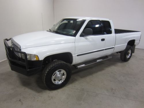 01 dodge ram 2500 5.9l i6 diesel ext cab long bed 4wd ca/co owned 80+ pics
