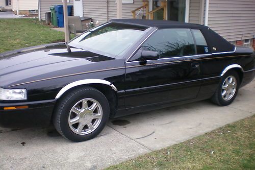 1999 cadillac eldorado etc coupe triple black mock top loaded