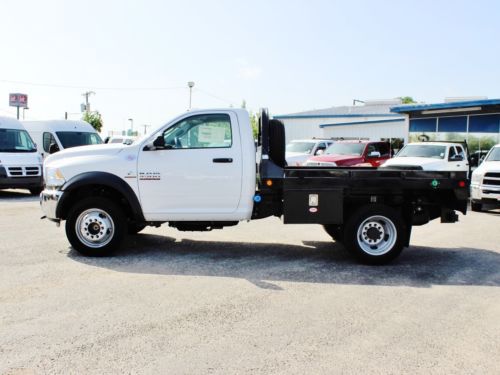 Hot shot hauler 4x2 ram 4500 9ft gooseneck flatbed toolboxes