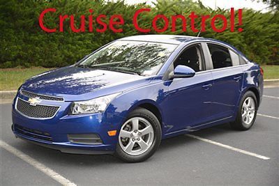 Chevrolet cruze 4dr sedan lt w/1lt low miles automatic gasoline ecotec turbo 1.4