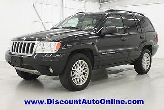 2004 jeep grand cherokee limited - nav sunroof htd seats 4x4 clean carfax!!