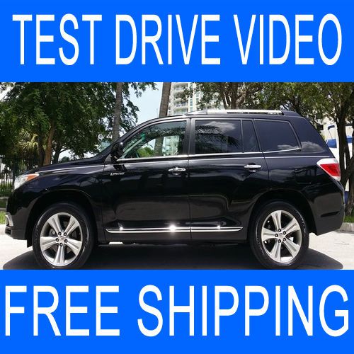 Limited v6 heated leather seats 3row seat backup camera traction control sunroof