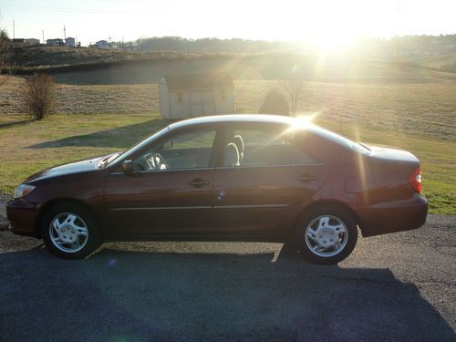 2002 toyota camry xle