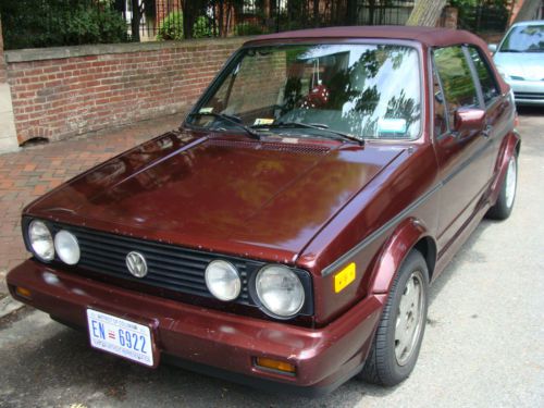 1991 limited edition etienne aigner interior (only 399 sold in us). burgundy