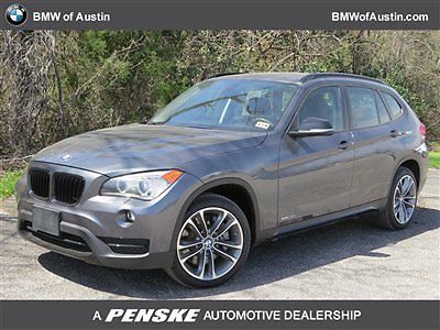 Xdrive 35i bmw x1 xdrive35i-bmw courtesy car currently in-service low miles 4 dr